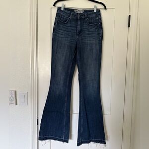 Idyllwind Women's Dark Indigo Flare Jeans